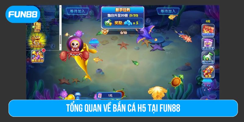 Bắn cá H5 được phát triển trên nền tảng HTML5 tiên tiến
