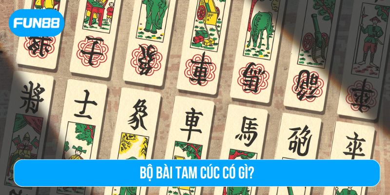 Cách chơi bài tam cúc bắt đầu với một bộ bài đặc biệt