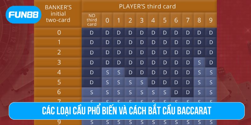 Chú ý đặc điểm và nhịp xuất hiện của từng cầu
