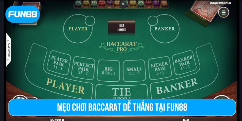 Cửa Banker có tỷ lệ thắng cao hơn một chút so với cửa Player