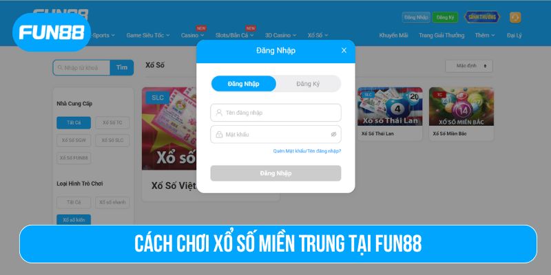 Đăng ký tài khoản Fun88 để trải nghiệm mọi tính năng trên hệ thống