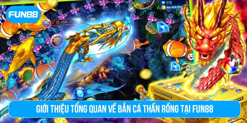 Game Bắn cá Thần Rồng được thiết kế với đồ họa 3D sống động